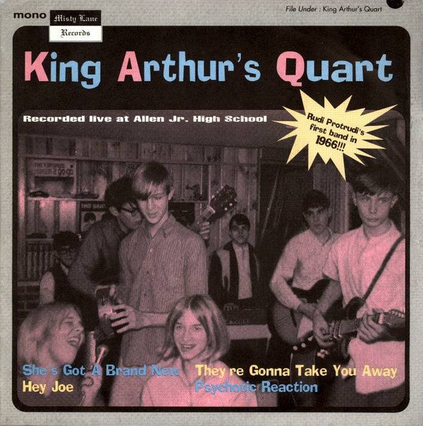 King Arthur's Quart - Live At Allen Jr. High School (7", EP, Mono, Ltd, Num) - USED