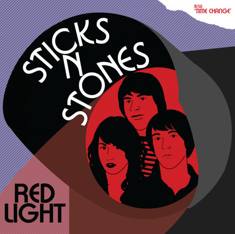 Sticks N Stones - Red Light / Time Change (7", Single) - USED