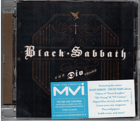 Black Sabbath - The Dio Years (CD, Comp, Enh, RM + DVD) - USED