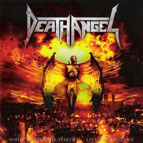 Death Angel (2) - Sonic German Beatdown - Live In Germany (CD, Album + DVD-V, PAL) - USED