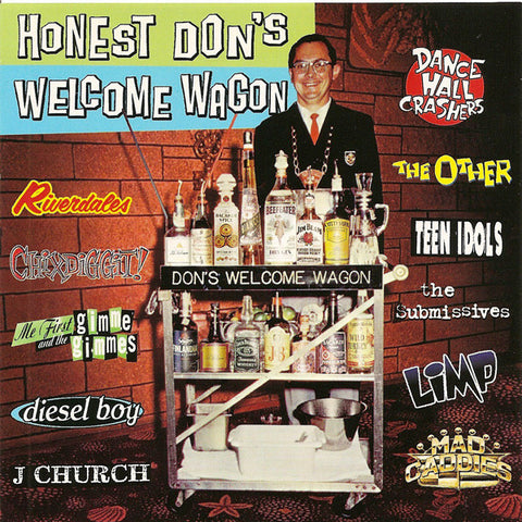 Various - Honest Don's Welcome Wagon (CD, Comp) - USED