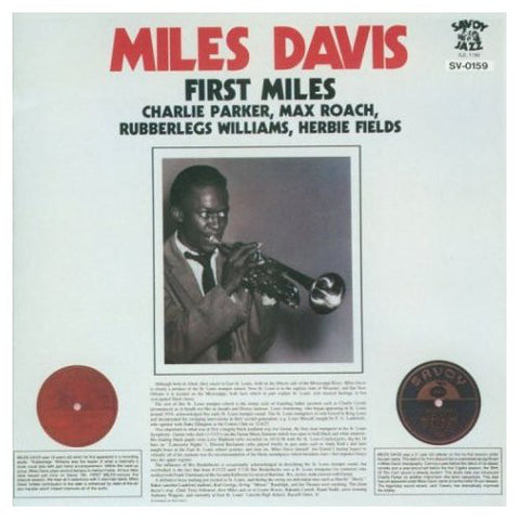 Miles Davis - First Miles (CD, Comp, Mono, RE, RM) - USED