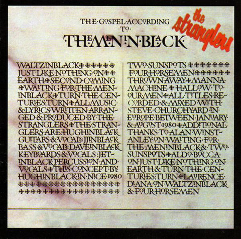 The Stranglers - (The Gospel According To) The Meninblack (CD, Album, RE) - USED