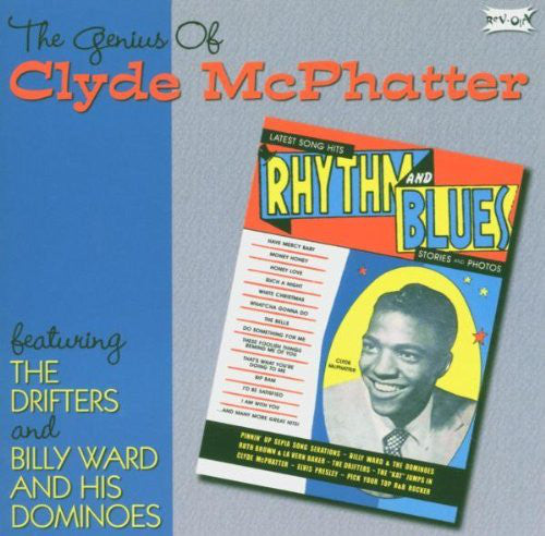 Clyde McPhatter Featuring The Drifters And Billy Ward And His Dominoes - The Genius Of Clyde McPhatter (CD, Comp) - USED