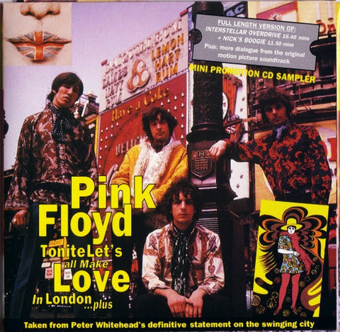 Pink Floyd - Tonite Let's All Make Love In London...Plus (CD, MiniAlbum, Promo, RE, Smplr) - USED