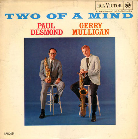 Paul Desmond, Gerry Mulligan - Two Of A Mind (LP, Album, Mono) - USED