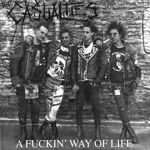 The Casualties - A Fuckin' Way Of Life (7", EP) - USED