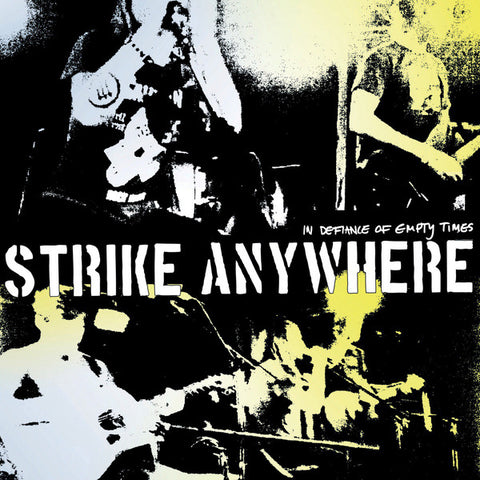 Strike Anywhere - In Defiance Of Empty Times (LP, Album, Whi) - NEW