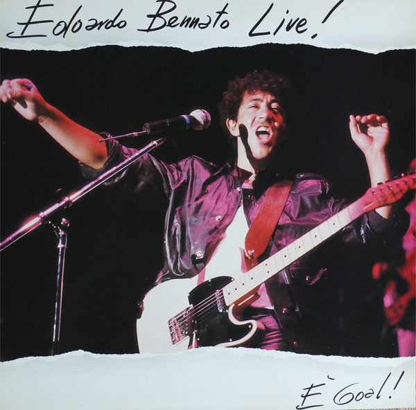 Edoardo Bennato - Edoardo Bennato Live ! - È Goal ! (LP, Gat) - USED