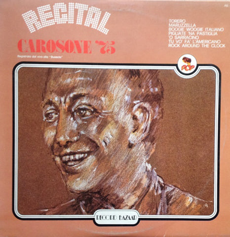 Renato Carosone - Recital Carosone '75 (LP, Album, RE) - USED
