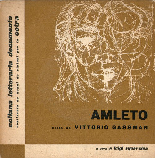 Vittorio Gassman - Amleto  - "I Monologhi" (7", EP, RE) - USED