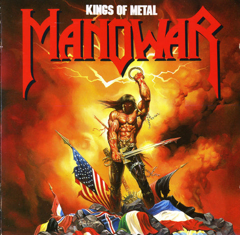 Manowar - Kings Of Metal (CD, Album) - USED