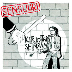 Sensuuri - Kirjoitan Seinään (7", Single, Ltd, RE, Red) - USED