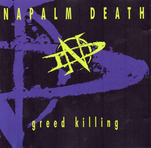 Napalm Death - Greed Killing (CD, EP) - USED