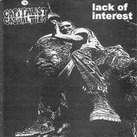 Capitalist Casualties / Lack Of Interest - Capitalist Casualties / Lack Of Interest (7", RP) - USED