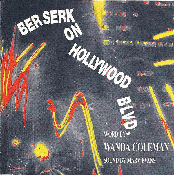 Wanda Coleman, Marv Evans - Berserk On Hollywood Blvd. (CD, Album) - USED