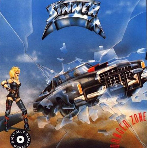 Sinner - Danger Zone (CD, Album, RE, RM) - USED