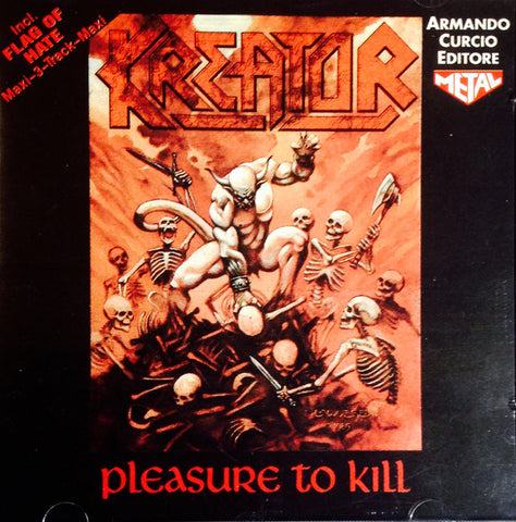 Kreator - Pleasure To Kill / Flag Of Hate (CD, Comp, RE, RM) - USED
