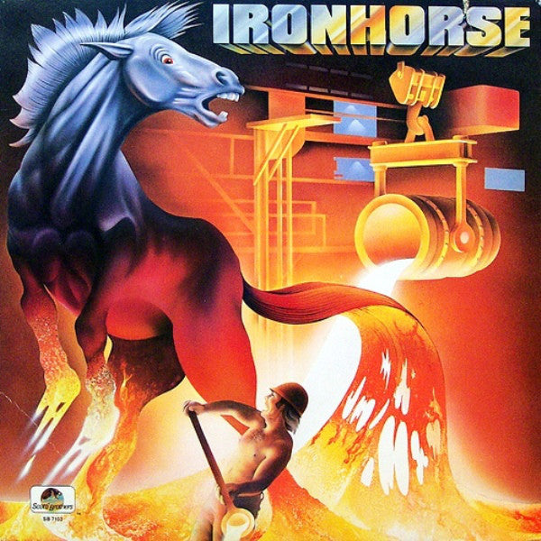Ironhorse - Ironhorse (LP, Album) - USED