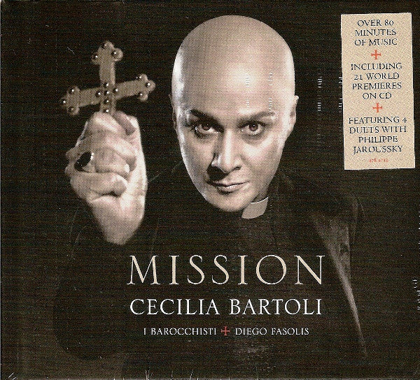 Cecilia Bartoli, I Barocchisti + Diego Fasolis - Mission (CD, Album, Dlx, Ltd) - USED