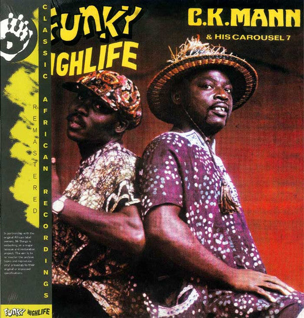 C.K. Mann & His Carousel 7 - Funky Highlife (LP, Album, RE, RM) - NEW