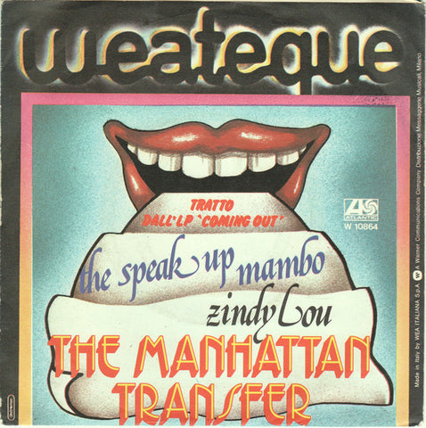 The Manhattan Transfer - The Speak Up Mambo (7") - USED