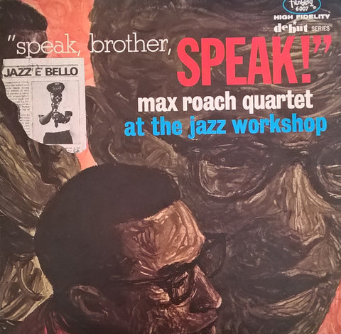Max Roach Quartet - Speak, Brother, Speak! (LP, Album, RE) - USED