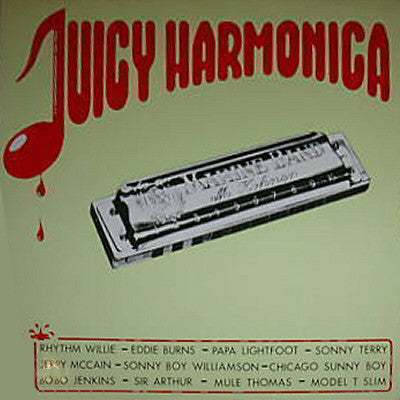 Various - Juicy Harmonica (Harmonica Blues) (LP, Comp) - USED