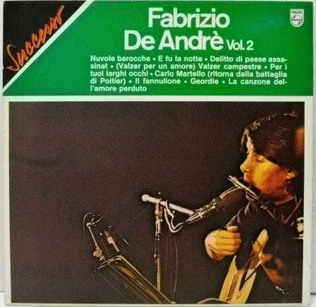 Fabrizio De André - Vol.2 (LP, Comp, RE) - USED
