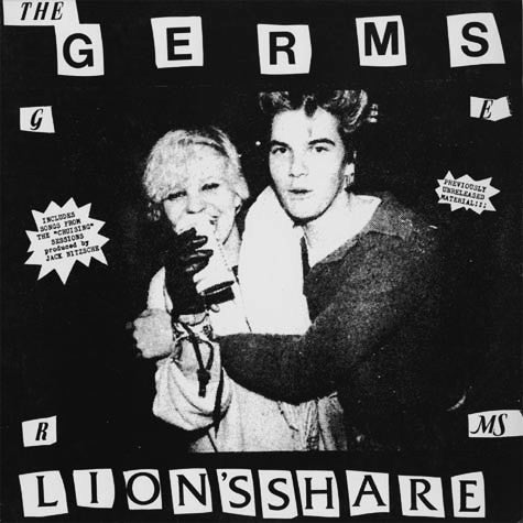 The Germs* - Lion's Share (LP, Comp, Unofficial, Cle) - NEW