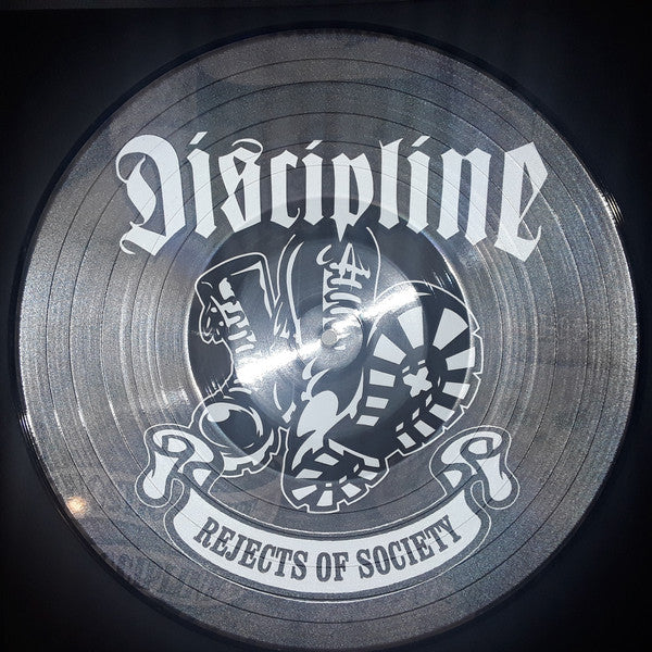 Discipline (5) - Rejects Of Society (LP, Comp, Pic, RE) - USED