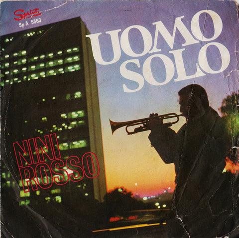 Nini Rosso - Uomo Solo (7") - USED