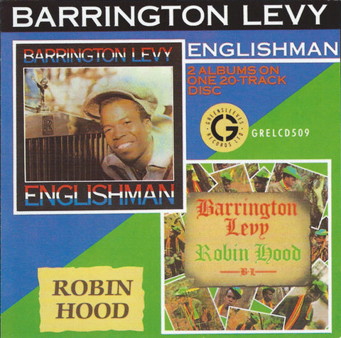 Barrington Levy - Englishman / Robin Hood (CD, Comp, RE) - USED