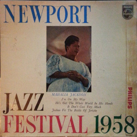 Mahalia Jackson - Newport Jazz Festival 1958 (7", EP) - USED