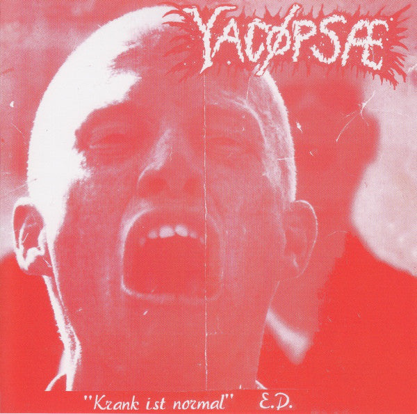 Yacøpsæ - Krank Ist Normal E.P. (7", EP, Ltd, RE, Red) - USED