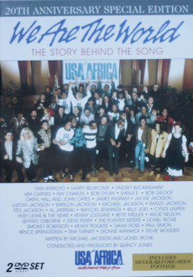 USA For Africa - We Are The World - The Story Behind The Song (2xDVD-V, NTSC) - USED