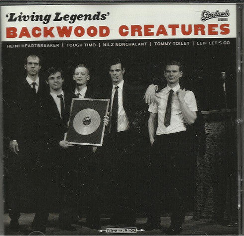 Backwood Creatures - Living Legends (CD, Album) - USED
