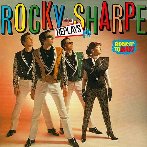 Rocky Sharpe & The Replays - Rock-It-To Mars (LP, Album) - USED