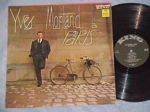 Yves Montand - À Paris (LP, Album) - USED