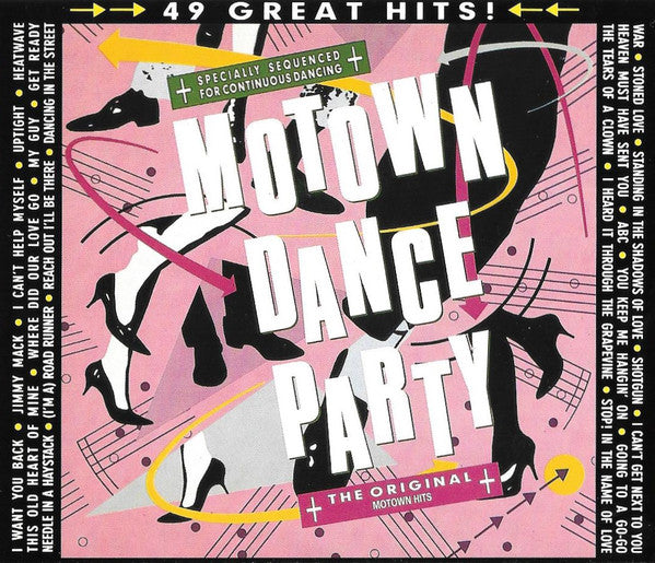 Various - Motown Dance Party (2xCD, Comp) - USED