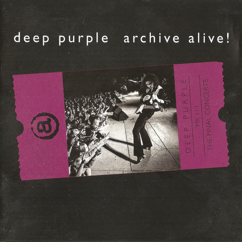Deep Purple - Archive Alive! (2xCD, Album) - USED