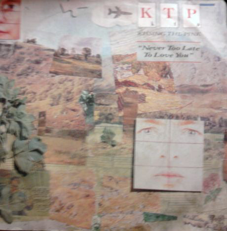 Kissing The Pink - Never Too Late To Love You (7") - USED