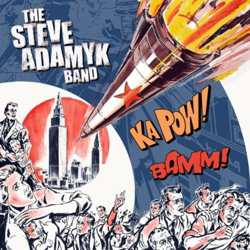 The Steve Adamyk Band* - The Steve Adamyk Band (LP, Album, Red) - USED