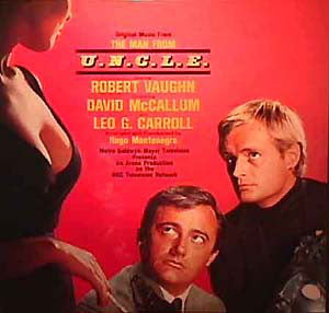Hugo Montenegro - Original Music From The Man From U.N.C.L.E. (2xLP, Comp) - USED