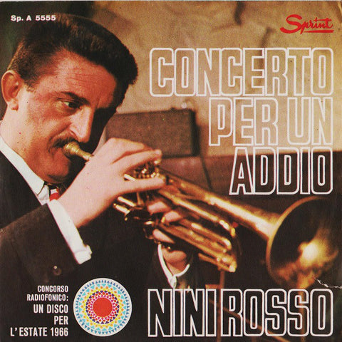 Nini Rosso - Concerto Per Un Addio (7") - USED