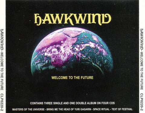Hawkwind - Welcome To The Future (4xCD, Comp) - USED