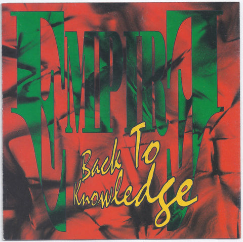 Empire (32) - Back To Knowledge (CD, Album) - USED
