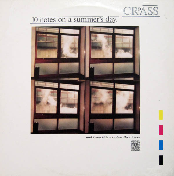 Crass - 10 Notes On A Summer's Day (12", Single, RP) - NEW