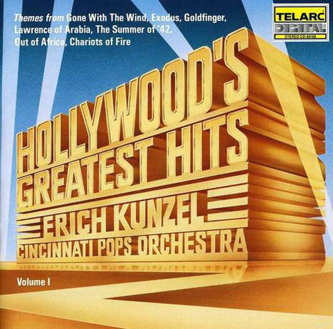 Erich Kunzel, Cincinnati Pops Orchestra - Hollywood's Greatest Hits, Vol. 1 (CD, Album) - USED