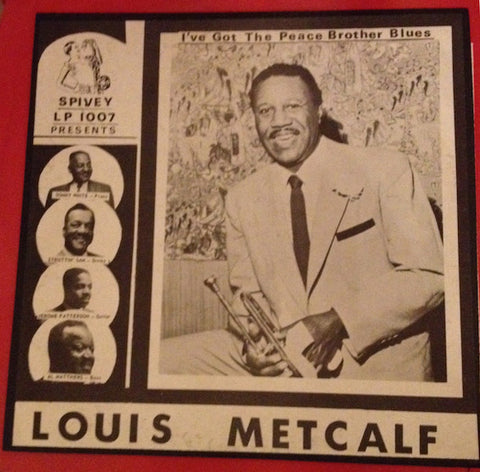 Louis Metcalf - I've Got The Peace Brother Blues (LP) - USED